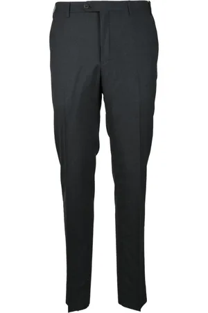 corneliani Bukser, Herre, Grå, L, Uld, Ren Uld Stilfulde Bukser