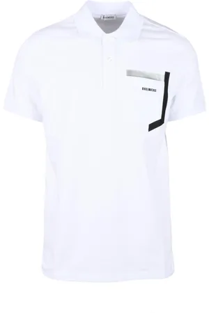 Bikkembergs Top, Herre, Hvid, L, Bomuld, Bomuld Elastan T-shirt