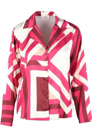 Think! Bluser & Skjorter, Dame, Flerfarvet, XL, Polyester, Polyesterskjorte