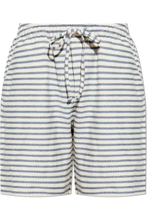 Hanro Shorts, Herre, Blå, M, Bomuld, Shorts Loungy Summer