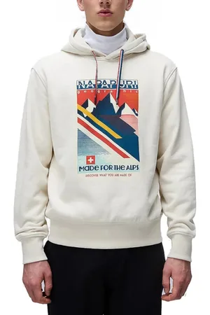 Napapijri Sweathshirts & Hoodies, Herre, , M, Uld, Stilfulde Hoodies til Mænd og Kvinder