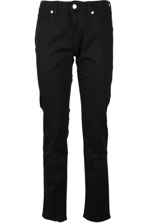 Moschino Bukser, Dame, Sort, W30, Bomuld, Stilfulde jeans med bomuld og elastan