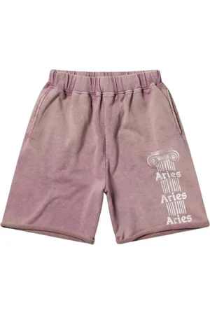 ARIES Shorts, Herre, Lyserød, S, Bomuld, Alderen Søjle Sweatshorts
