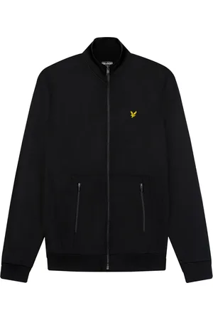 Lyle & Scott Sweathshirts & Hoodies, Herre, Sort, L, Zip-throughs