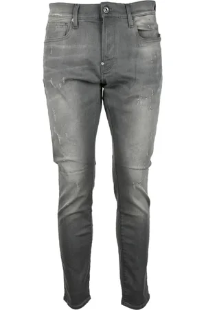 G-Star Jeans, Herre, Grå, W28, Bomuld, Slim Fit Jeans