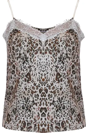 Kocca Top, Dame, Flerfarvet, XS, Dyretryk Blonde Indsæt Top