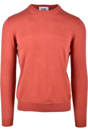 ALPHA STUDIO Strik, Herre, Rød, M, Bomuld, Maglia