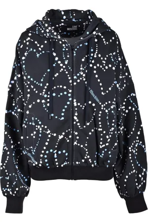 Moschino Sweathshirts & Hoodies, Dame, Sort, L, Bomuld, Top