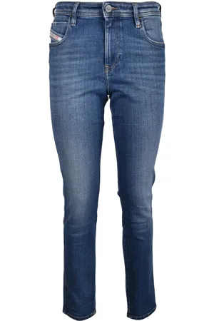 Diesel Jeans, Dame, Blå, W27, Bomuld, Jeans