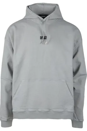 Dsquared2 Sweathshirts & Hoodies, Herre, Grå, M, Bomuld, Maglia