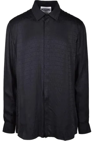 Moschino Skjorte, Herre, Sort, 2XL, Skjorte