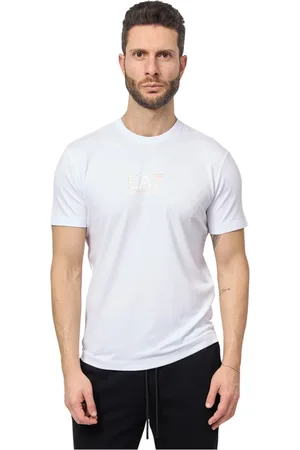 Emporio Armani Top, Herre, Hvid, XL, Hvid T-shirt og Polo Kollektion