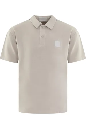 Stone Island Top, Herre, Grå, XL, Herre Polo Slim Fit