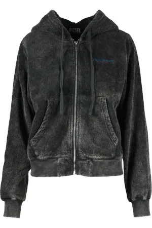 Diesel Sweathshirts & Hoodies, Dame, Sort, XS, Bomuld, Maglia