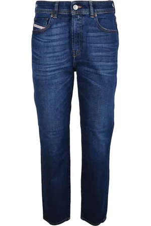 Diesel Jeans, Dame, Blå, W27, Bomuld, Bomuld Elastan Jeans