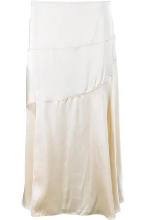 Jil Sander Nederdel, Dame, , L, Lang Lynlås Nederdel