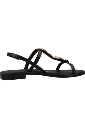 Geox Sko, Dame, Sort, 38 EU, Flade sandaler til kvinder