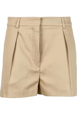 Sportmax Shorts, Dame, , S, Bomuld, Bomuldsblandet Højtaljede Shorts