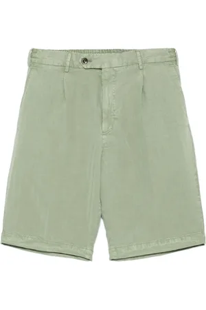 PT Torino Shorts, Herre, Grøn, M, Uld, Grøn Bermuda Shorts Stilfuld Behagelig Pasform