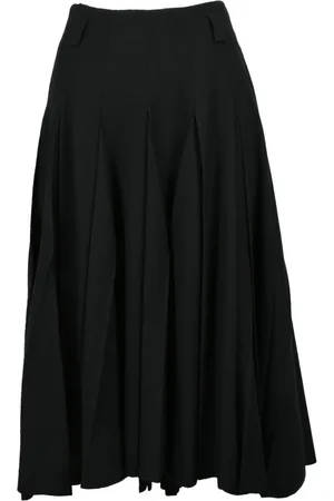 Prada Nederdel, Dame, Sort, XS, Uld, Nederdel
