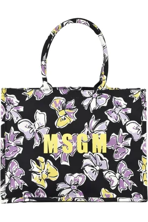 Msgm Taske, Dame, Flerfarvet, ONE SIZE, Bomuld, Taske