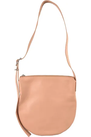 Jil Sander Taske, Dame, Lyserød, ONE SIZE, Læder, Moon Crossbody Taske i Læder