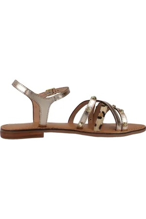 Geox Sko, Dame, Gul, 40 EU, Flade sandaler til kvinder