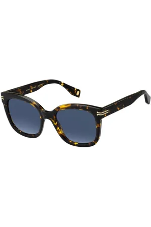 Marc Jacobs Tilbehør, Dame, Brun, 52 MM, Klassiske Sorte Solbriller MJ 1012/S