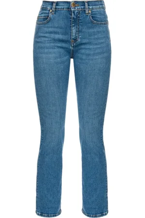Pinko Jeans, Dame, Blå, W29, Denim, Vintage Bootcut Denim Jeans