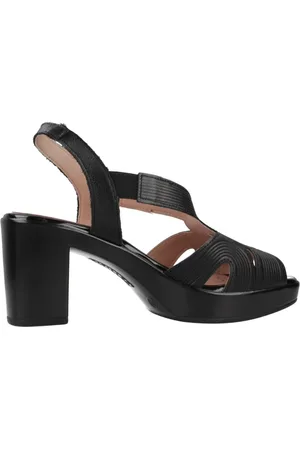 Pitillos Sko, Dame, Sort, 38 EU, Elastiske højhælede sandaler