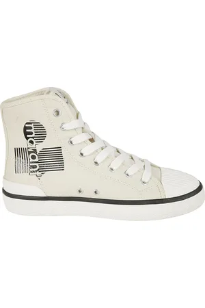 Isabel Marant Sko, Dame, , 36 EU, Canvas Sneakers med Logo Detalje