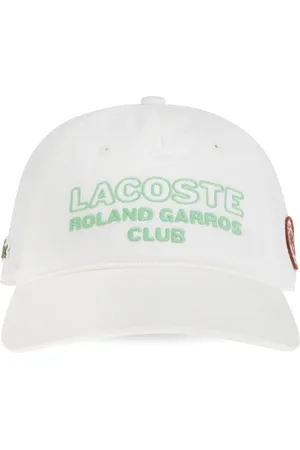 Lacoste Tilbehør, unisex, Hvid, M, Bomuld, Baseballkasket