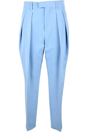 Berwich Bukser, Dame, Blå, S, Polyester, Elegant Stræk Bukser