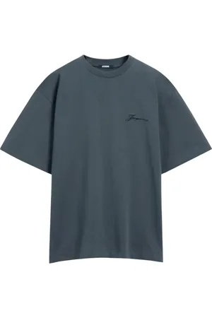 Jacquemus Top, Herre, Grøn, 2XS, Bomuld, Trykt T-shirt med Halteres