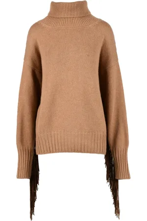 SNOBBY SHEEP Strik, Dame, Brun, XS, Uld, Maglia
