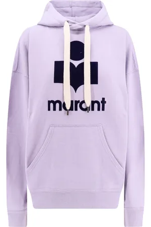 Isabel Marant Sweathshirts & Hoodies, Dame, Lilla, S, Bomuld, Lilla sweater med hætte og lomme