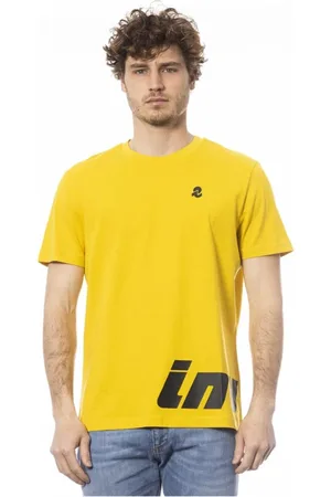 Invicta Top, Herre, Gul, M, Kortærmet T-shirt med Logoprint