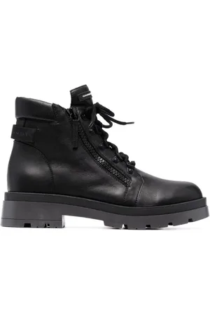 Giuseppe Zanotti Sko, Herre, Sort, 41 EU, Læder, Ankelstøvler