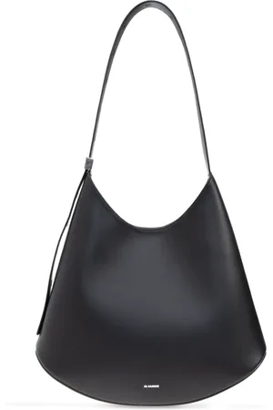 Jil Sander Taske, Dame, Sort, ONE SIZE, Uld, Skuldertaske Eldorado Medium