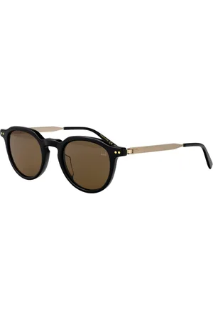 Dunhill Tilbehør, Herre, Gul, 48 MM, Uld, Stilfulde solbriller Du0091S