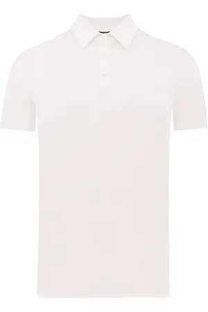 ZANONE Top, Herre, Hvid, 3XL, Bomuld, Hvide T-shirts og Polos Regular Fit