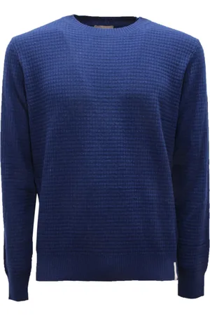 BROOKSFIELD Strik, Herre, Blå, L, Uld, Uldtrøje 203F.k038 Pacifico