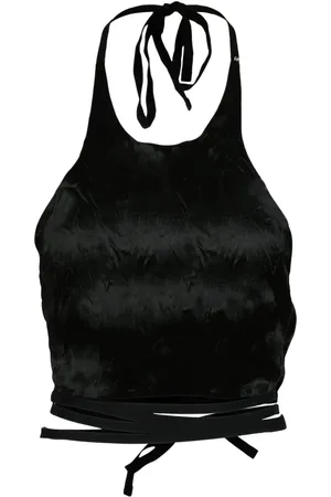 Sportmax Top, Dame, Sort, 3XS, Uld, Elegant Acetat Top