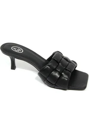 Ash Sko, Dame, Sort, 35 EU, Læder, Læder Sandal Ciabatta Kim Sko