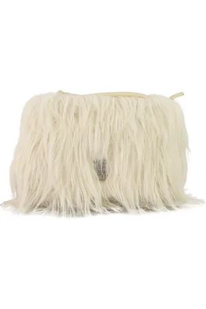 Msgm Taske, Dame, Hvid, ONE SIZE, Uld, Kortholder