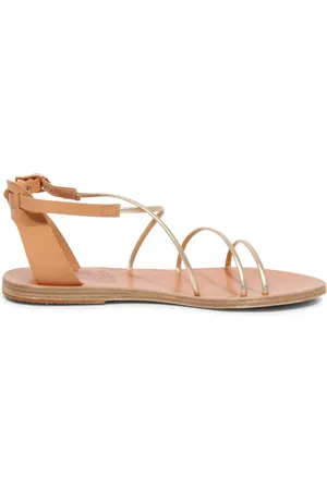 Ancient Greek Sandals Sko, Dame, Gul, 36 EU, Platin Sandal Meloivia Model