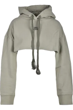 ERIKA CAVALLINI Sweathshirts & Hoodies, Dame, Grøn, S, Bomuld, Maglia
