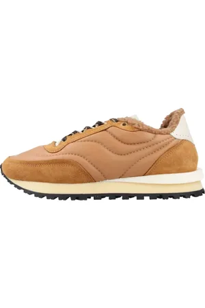 Hidnander Sko, Dame, Brun, 39 EU, Polar Fleece Sneakers
