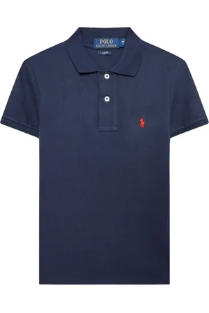 Ralph Lauren Top, Herre, Blå, 3XL, Bomuld, Blå T-shirts og Polos med Logo