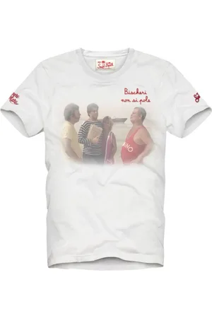 MC2 SAINT BARTH Top, Herre, Hvid, XL, Hvide T-shirts og Polos